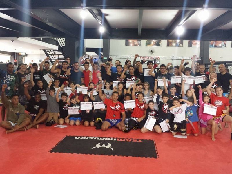 Aula de Muay Thai em SP